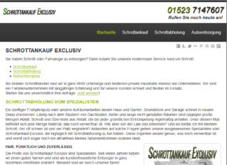 Schrottabholung in Köln