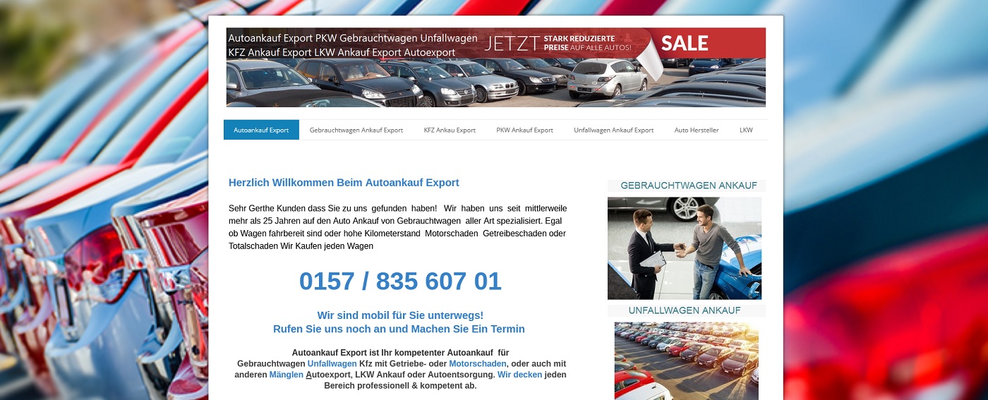 auto-ankauf-exports.de - Autoankauf Cottbus